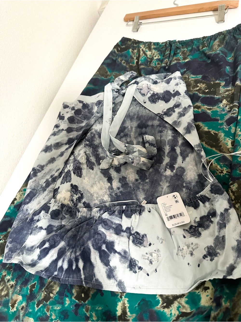 Free People Tropical Oasis Set in Ocean Combo size Medium NWT - Picture 12 of 13